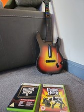 Guitar Hero Hero Games + World Tour Guitar Xbox 360