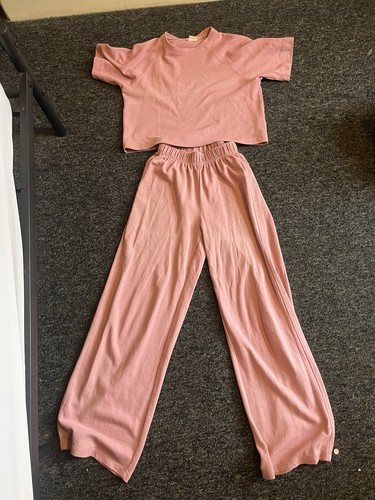 Pink zara tracksuit - size, xs