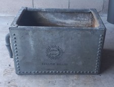 Galvanised water tank riveted - tank.,