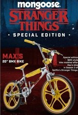 Stranger Things 20' 'Max' Mongoose Bmx. Rare Collectable. Mint Condition