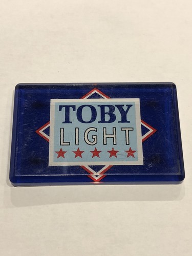 Toby light pump handle badge - toby,