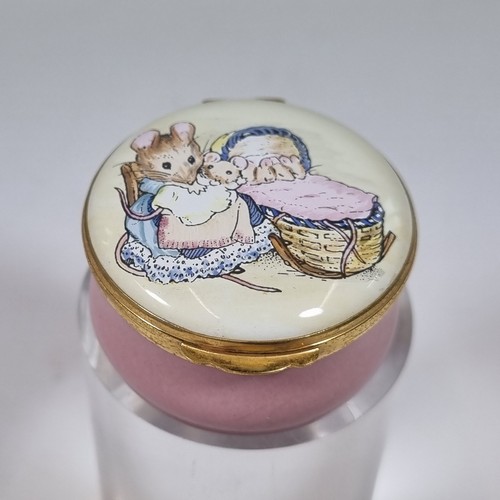 Crummles enamel trinket box - crummles,