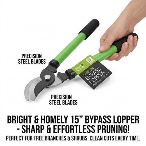 Heavy duty bypass lopper - heavy, long