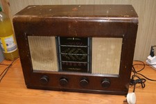 Bush AC 11 vintage wood cased