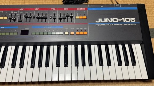 Roland juno106 vintage 1980s - vintage,