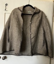 Vintage Matty Grey Cape-Alpaca