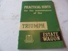 1950 'S  TRIUMPH ESTATE WAGON