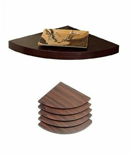 Retro walnut floating shelf - walnut,