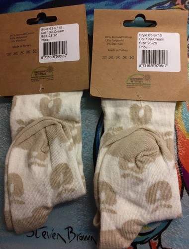 Smafolk socks cream - smafolk, 23-26