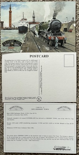 Grimsby town football train - grimsby,