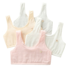 Girls Sports Bra Crop Tops Non