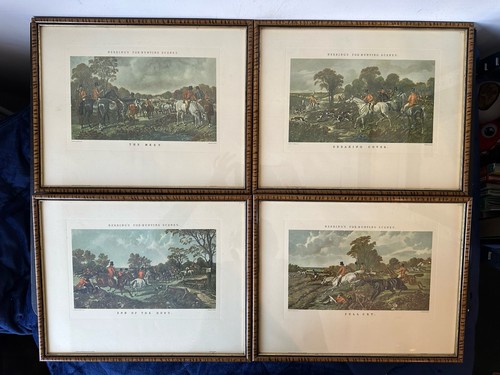 Herrings fox hunting - hunting, scenes