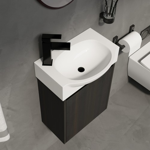 Small space bathroom - 16",