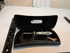 Moore & Wright outside micrometer no 965MY 0-25mm vgc case & box engineer tool