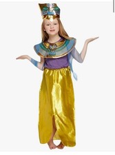 Queen Of  the Nile Girls Egyptian Costume Age 10-12