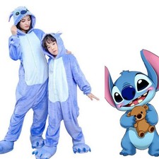 Kids Blue Stitch Cartoon