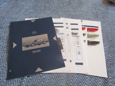 1996 FORD PROBE DEALER ALBUM