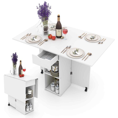 Costway folding dining table - costway,