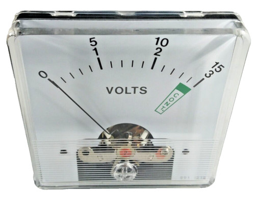 Moving coil meter - meter, 1ma
