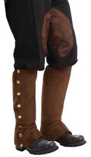 Steampunk Spats Brown Poly