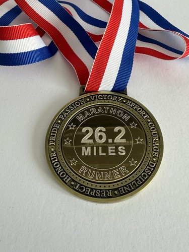 Marathon miles engraved - marathon, 26.2
