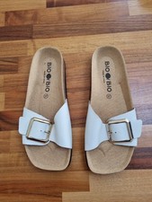 Bio Bio White Sandals Size 6