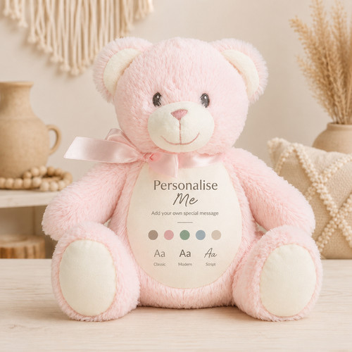Personalised teddy bear custom - personalised,