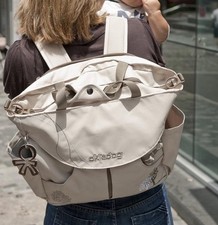 Changing Bag Okiedog Dahoma Sumo Diaper Bag, Oyster