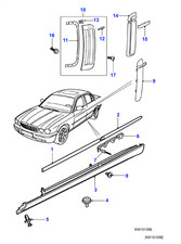 Jaguar Genuine Body Side