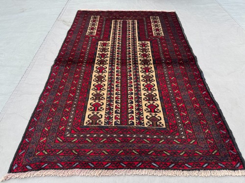 2x4 handmade afghan baluchi - handmade,