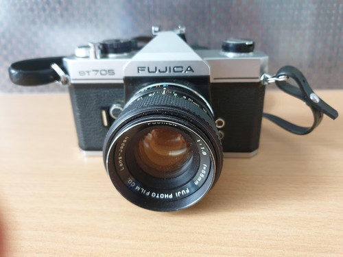 Vintage fujica st605n 35mm - vintage,