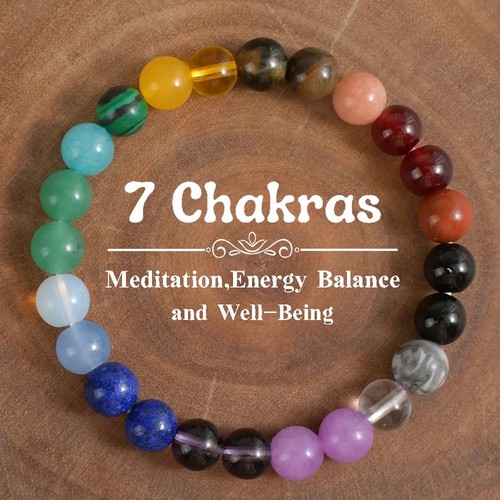Chakra bracelet tiger - 7,