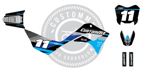 Custommx graphics kit fits - kit:,