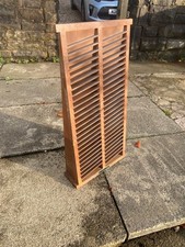 Vintage Stephenson & Blake printers letterpress Reglet wooden rack shelving unit