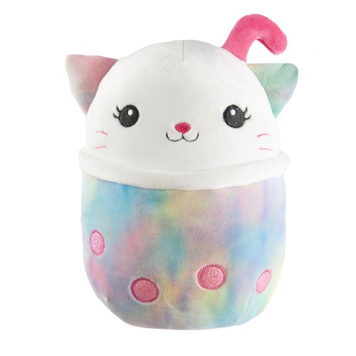 Cat soft toy food - themed, cute