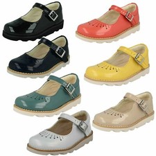 Girls Clarks Cut Out Detailed