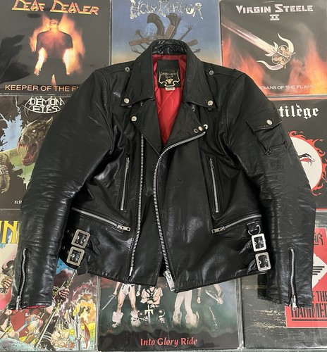 Campri manx leather jacket - campri,