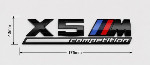 Bmw x5m competition - x5m, badge