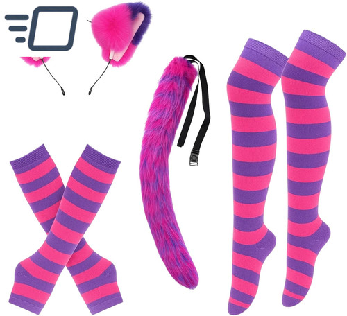 Cheshire cat costume pink and - cat,
