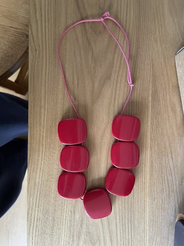 Toast pastille necklace - toast,
