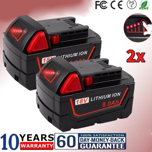 Battery for milwaukee - 2x,