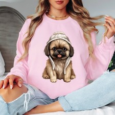 Pekingese Puppy Winter Hat
