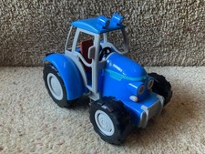 Corgi Little Red Tractor - Big Blue Tractor with Towing Hook - Rare!!