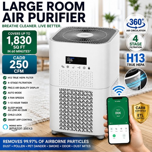 Air purifier large room 1830 - large,