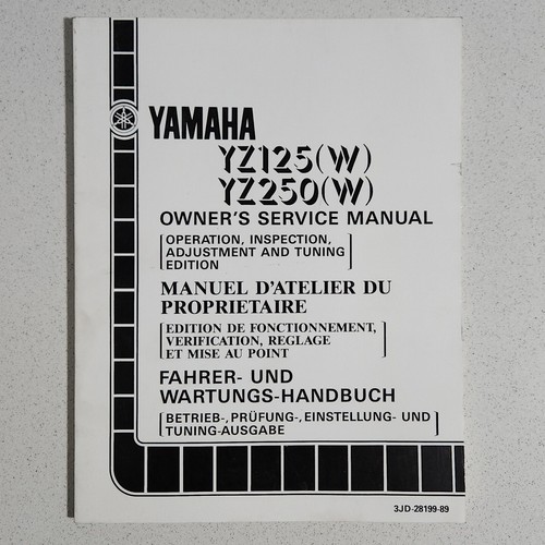 Yamaha yz125 250 - yz125/250, motorbike