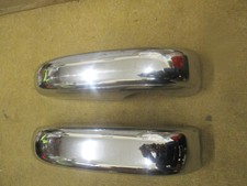 Chrome over-riders pair  1950/60,s  unknown