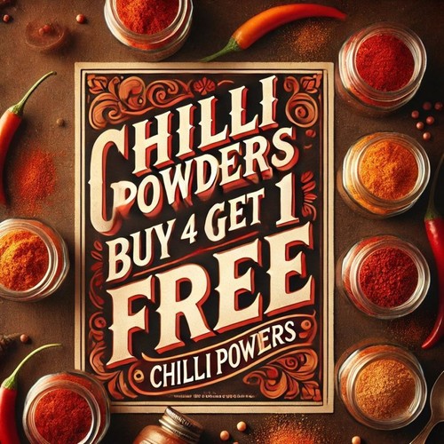 Chilli powders pick - pick, mix