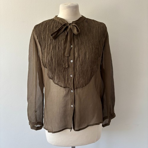 Nicole farhi 100 silk blouse - silk,