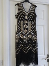 Gatsby Flapper ,fringed