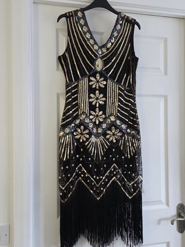 Gatsby flapper fringed - gatsby,